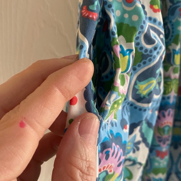 Super cute Eleanor Rose blue tulip patterned dress. - Picture 4 of 5